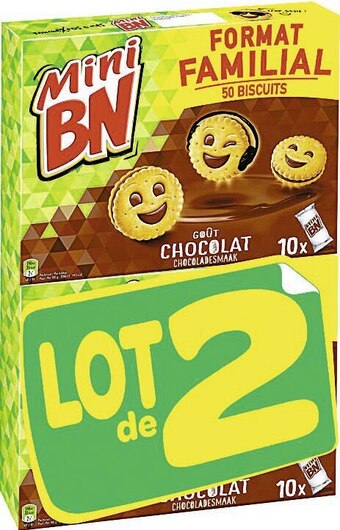 Casino Supermarchés Mini BN Goût Chocolat offre