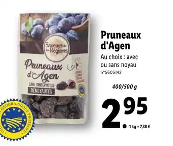 Lidl Pruneaux d'Agen offre