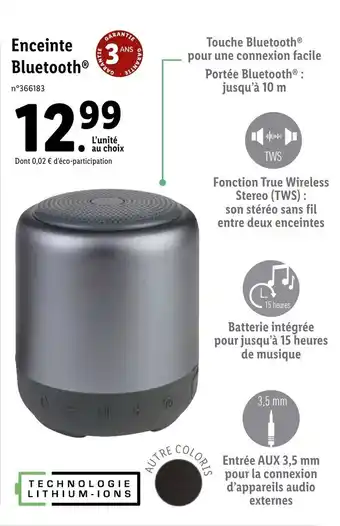 Enceinte bluetooth