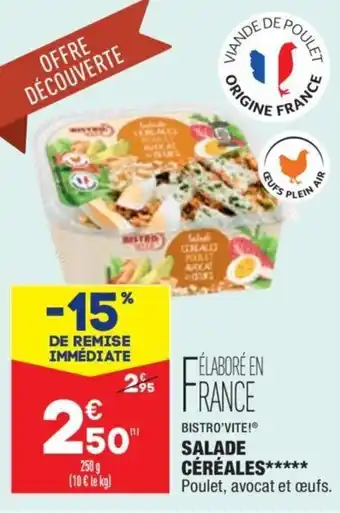 ALDI Salade céréales offre