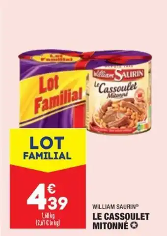 ALDI Le cassoulet mitonné offre