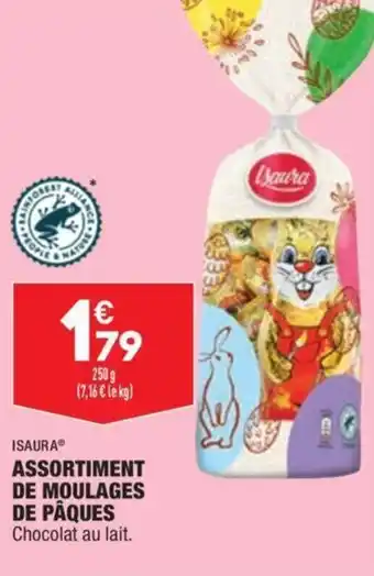 ALDI Assortiment de moulages de pâques offre