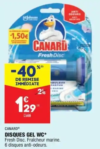 ALDI Disques gel WC offre