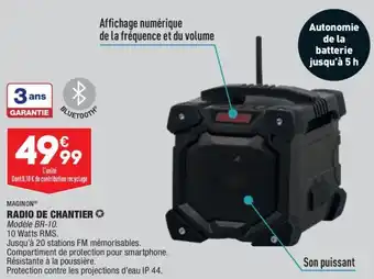 ALDI Radio de chantier offre