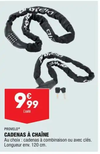ALDI Cadenas à Chaîne offre