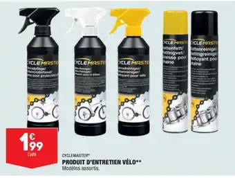 ALDI Produit d'entretien vélo offre