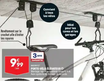 ALDI Porte-vélo élévateur offre