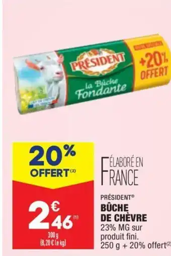 ALDI Buche de chévre offre