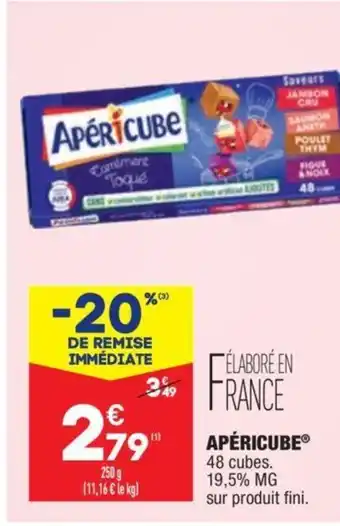 ALDI Apéricube offre