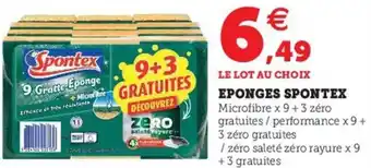 Super U Epones spontex offre