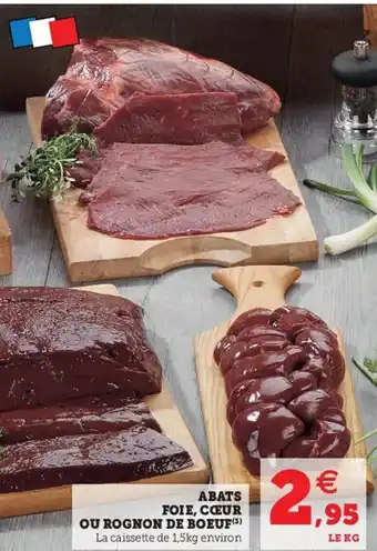 Super U Abats foie offre
