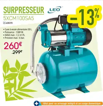 Irrijardin Leo surpresseur offre