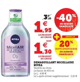 Demaquillant Micellaire Nivea