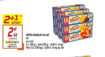 Netto LU Pépito chocolat au lait offre