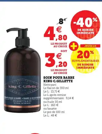 Hyper U Soin Pour Barbe offre