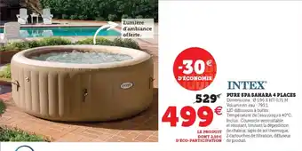 Hyper U Pure Spa Sahara 4 Places offre