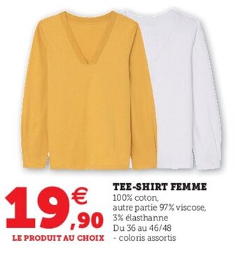 Hyper U Tee-Shirt Femme offre