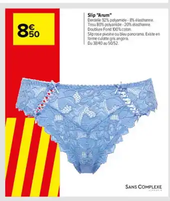 Carrefour Drive Slip offre