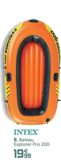 Gifi Intex Bateau Explorer Pro 200 offre