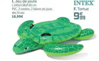 Gifi Intex Tortue offre