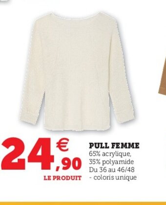 Hyper U Pull Femme offre