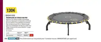 Decathlon Domyos Trampoline De Fitness 900 Pro offre