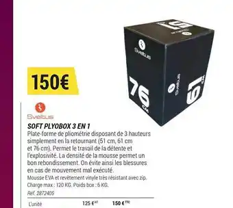Sveltus Soft Plyobox 3 En 1
