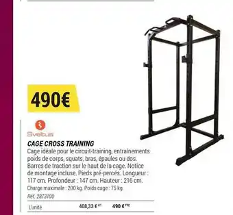 Sveltus Cage Cross Training