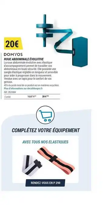 Domyos Roue Abdominale évolutive