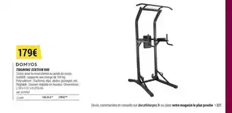 Decathlon Domyos Training Station 900 offre