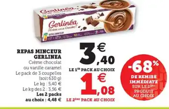 Repas minceur Gerlinea