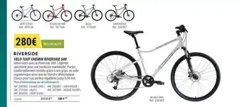 Decathlon Vélo Tout Chemin Riverside 500 offre