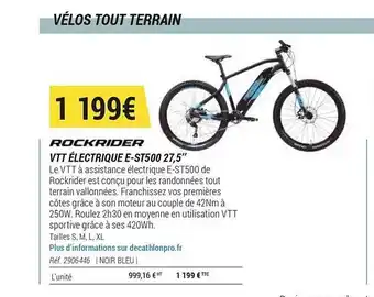 Vtt électrique E-st500 27,5