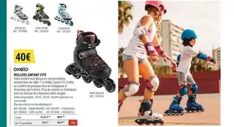 Rollers Enfant Fit3 Oxelo