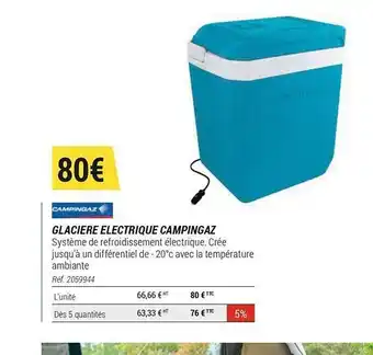 Decathlon Glacière électrique Compingaz offre