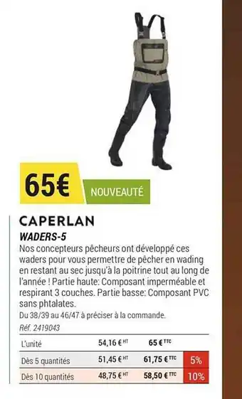Waders-5 Caperlan