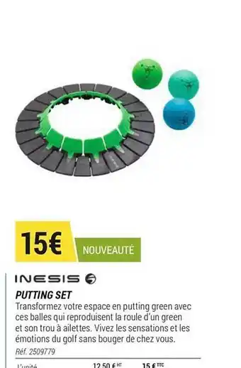 Decathlon Putting Set Inesis offre