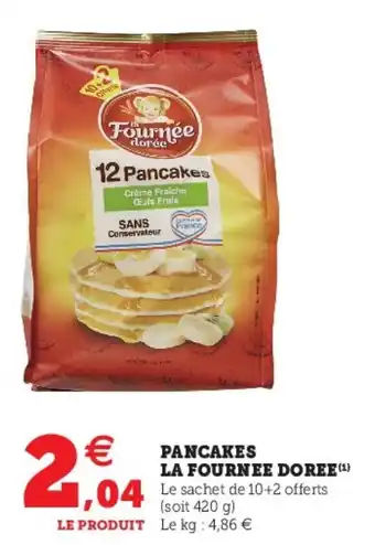 Pancakes La Fournee Doree