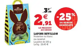 Hyper U Lapins Revillon offre