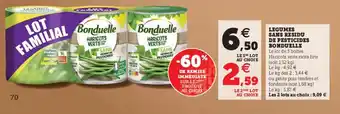Hyper U Legumes Sans Residu de Pesticides Bonduelle offre