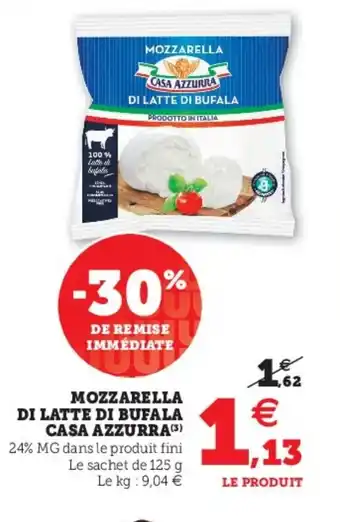 Mozzarella di Latte di Bufala Casa Azzurra