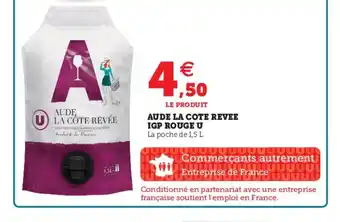 Hyper U Aude La Cote Revee IGP Rouge U offre