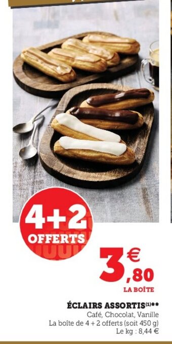 Hyper U Éclairs Assortis offre