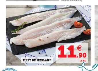 Hyper U Filet De Merlan offre