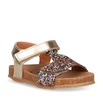 Sandales plates or freemouss girl cuir