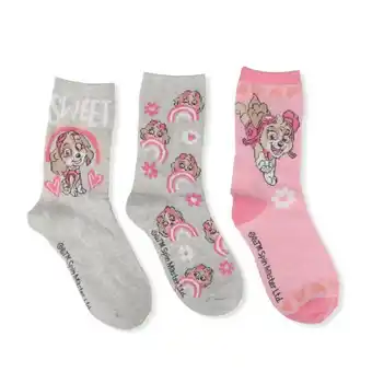 Chaussettes gris paw patrol fille
