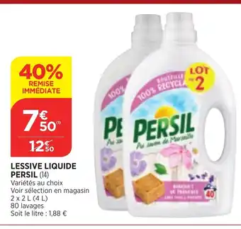 Maximarché Lessive Liquide Persil offre