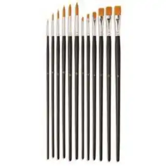 Le Géant des Beaux-Arts Lot de 12 pinceaux acrylique i love art offre