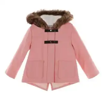 Manteau duffle coat à capuche 8/12 ans