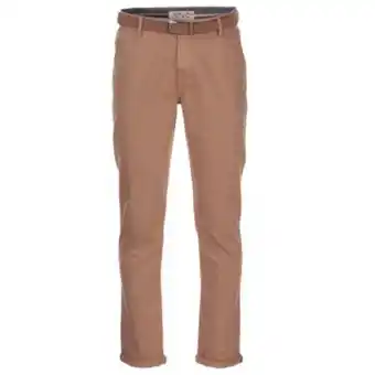 Stokomani Pantalon chino coton recyclé + ceinture offre